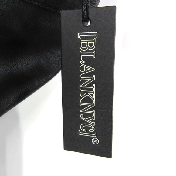 BLANKNYC FAUX LEATHER LEGGINGS IN BLACK SZ 24 - Picture 5 of 5